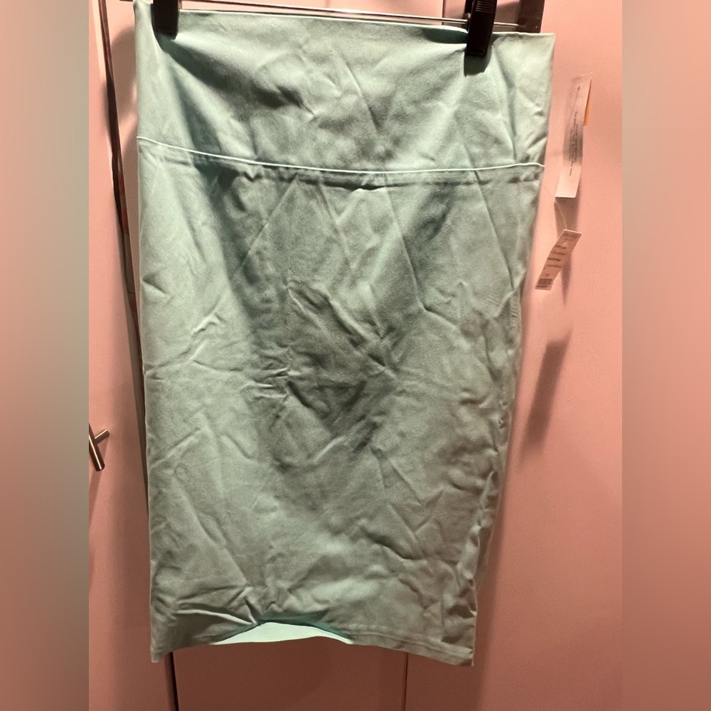 Discovery high waisted pencil skirt mint green